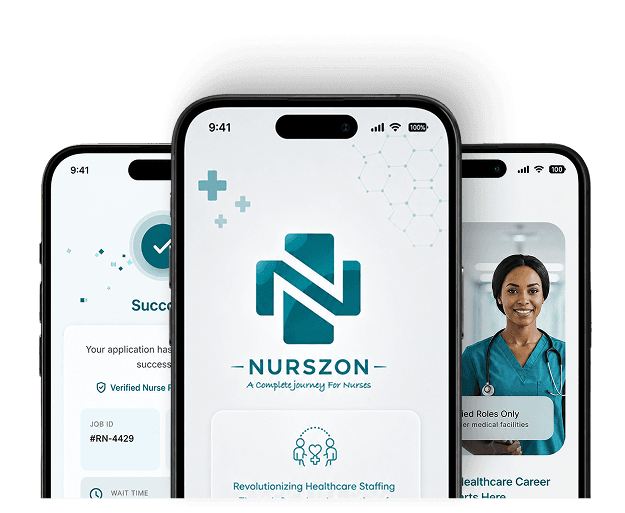 Nurszon app screens